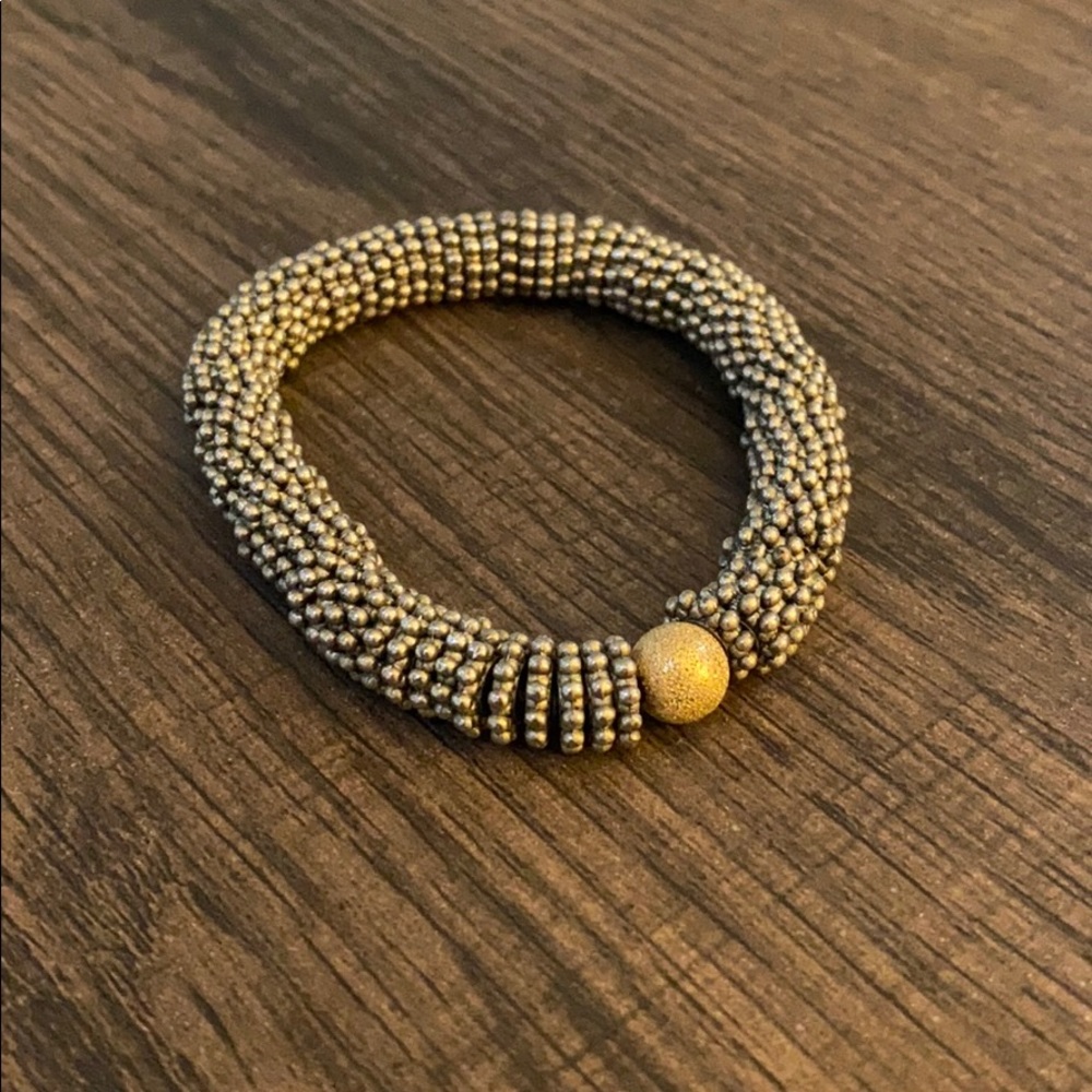 Silver Sisco Berluti bracelet